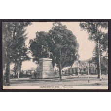 GUALEGUAY ENTRE RIOS ANTIGUA TARJETA POSTAL PLAZA COLON